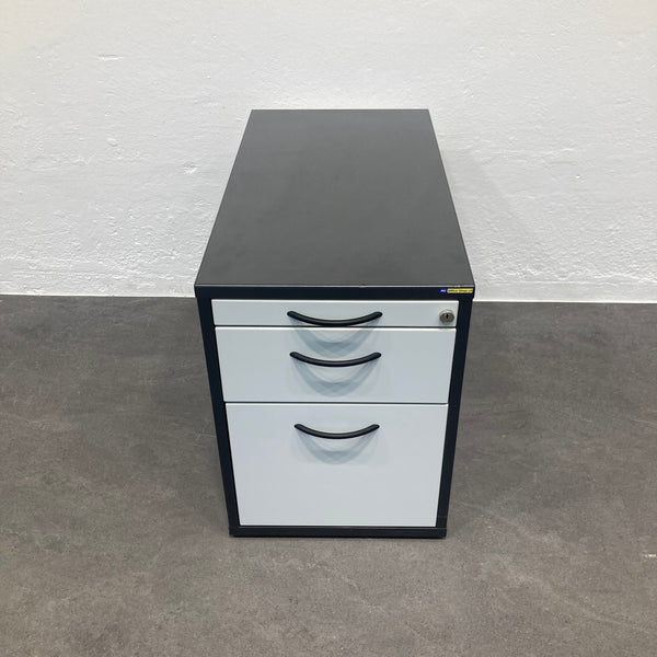 Elan Euroffice Unterstell-Korpus 580 mm hoch anthrazit ohne Schlüssel