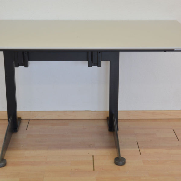Elan Euroffice Schreibtisch Lichtgrau - 1200 x 800mm