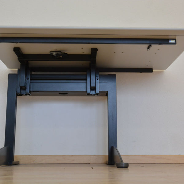 Elan Euroffice Schreibtisch Lichtgrau - 1200 x 800mm