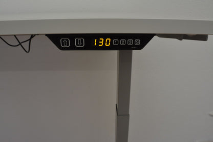 MC Stand V2 Sitz-Steh Schreibtisch auf 130cm oben