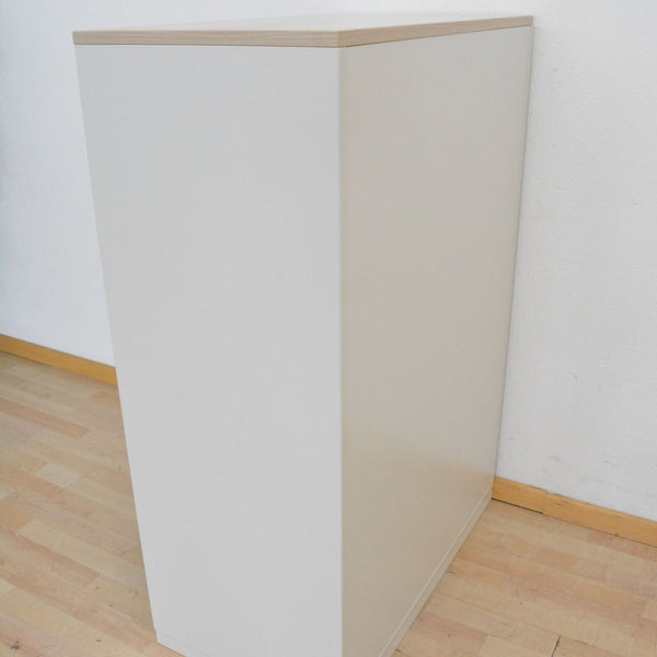 Steelcase Share It Lateralschrank 3-OH 800mm breit Cremeweiss
