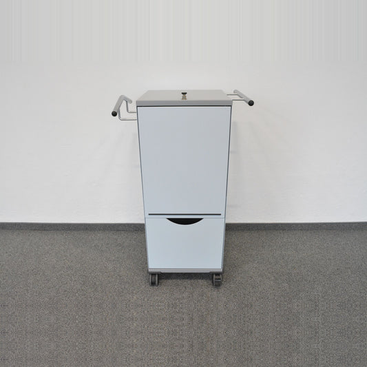 Novex Nova Basic Roll-Caddy Silbergrau und Blaugrau