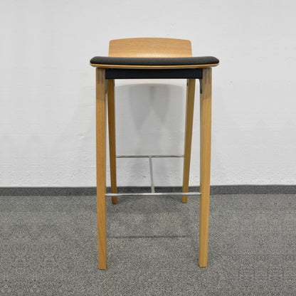 König + Neurath MOVE.MIX Barhocker Sitzschale Stoffbezug Grau - 6006747