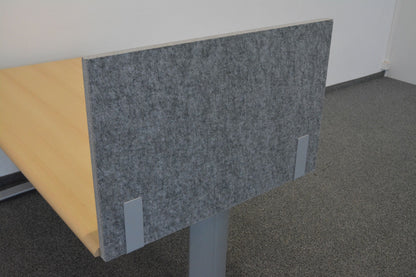 MC MyWall Tischseitentrennwand seitliche Ansicht - 6007411