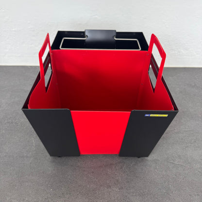 Verwo Abfalltrennsystem in Rot und Schwarz - 6007423