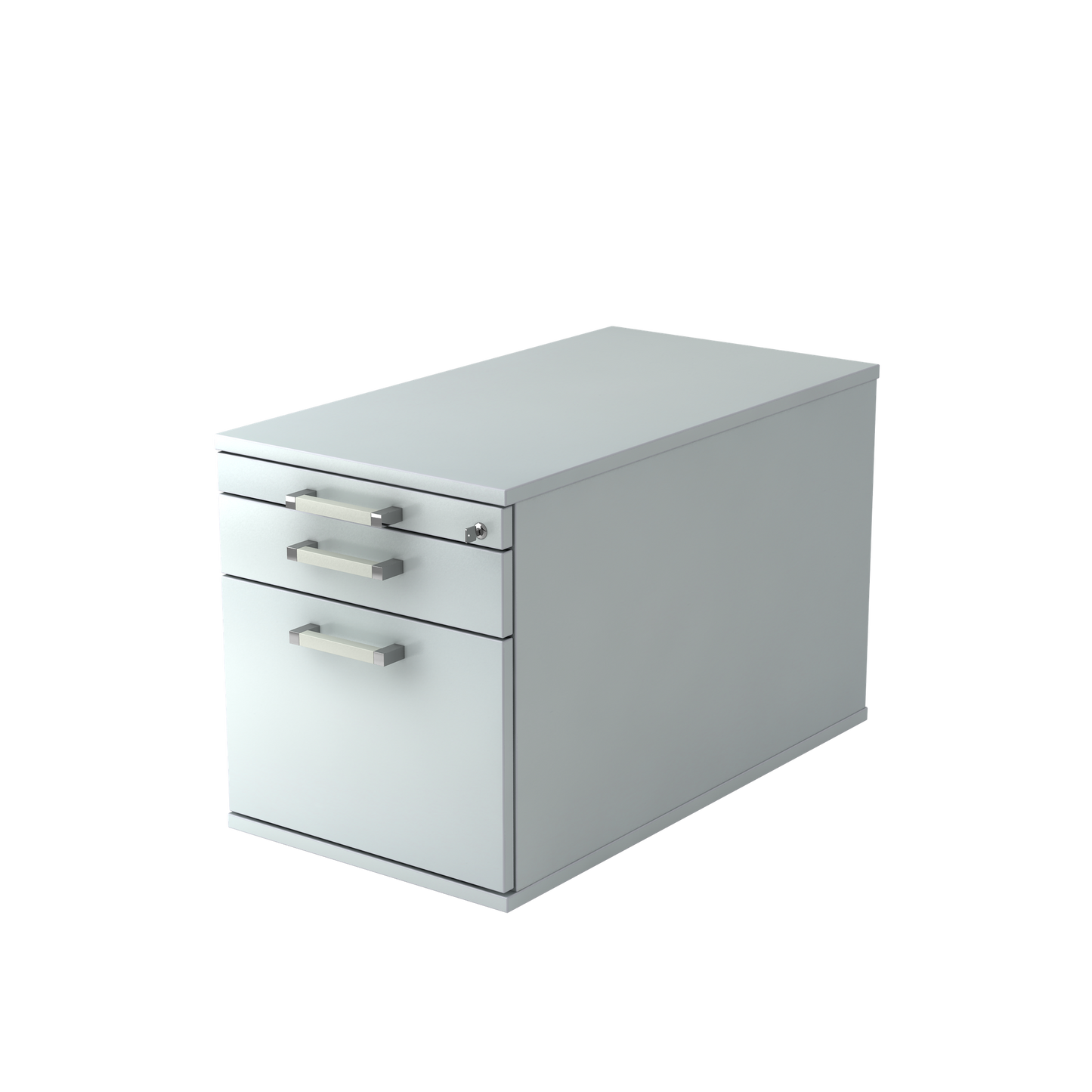 MC MyContainer mit Bügelgriffen und Hängeregister - Grau - 6007673