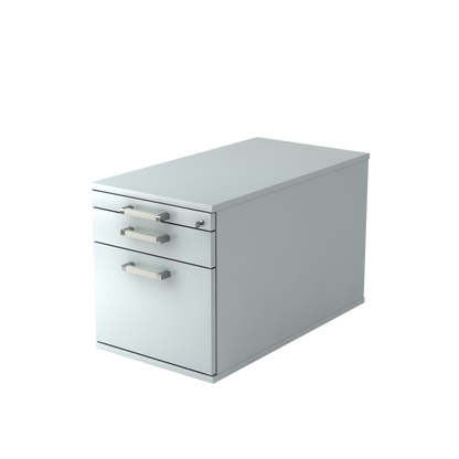 MC MyContainer mit Bügelgriffen und Hängeregister - Grau - 6007673