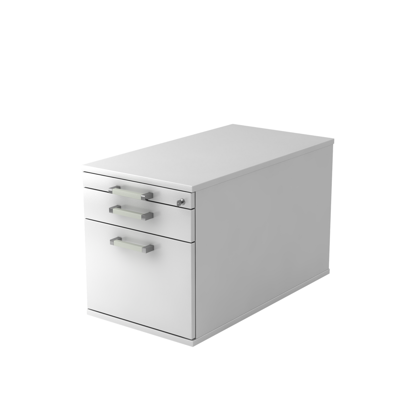 MC MyContainer mit Bügelgriffen und Hängeregister - Weiss - 6007674