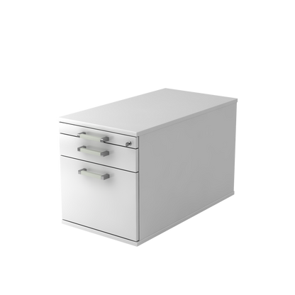 MC MyContainer mit Bügelgriffen und Hängeregister - Weiss - 6007674