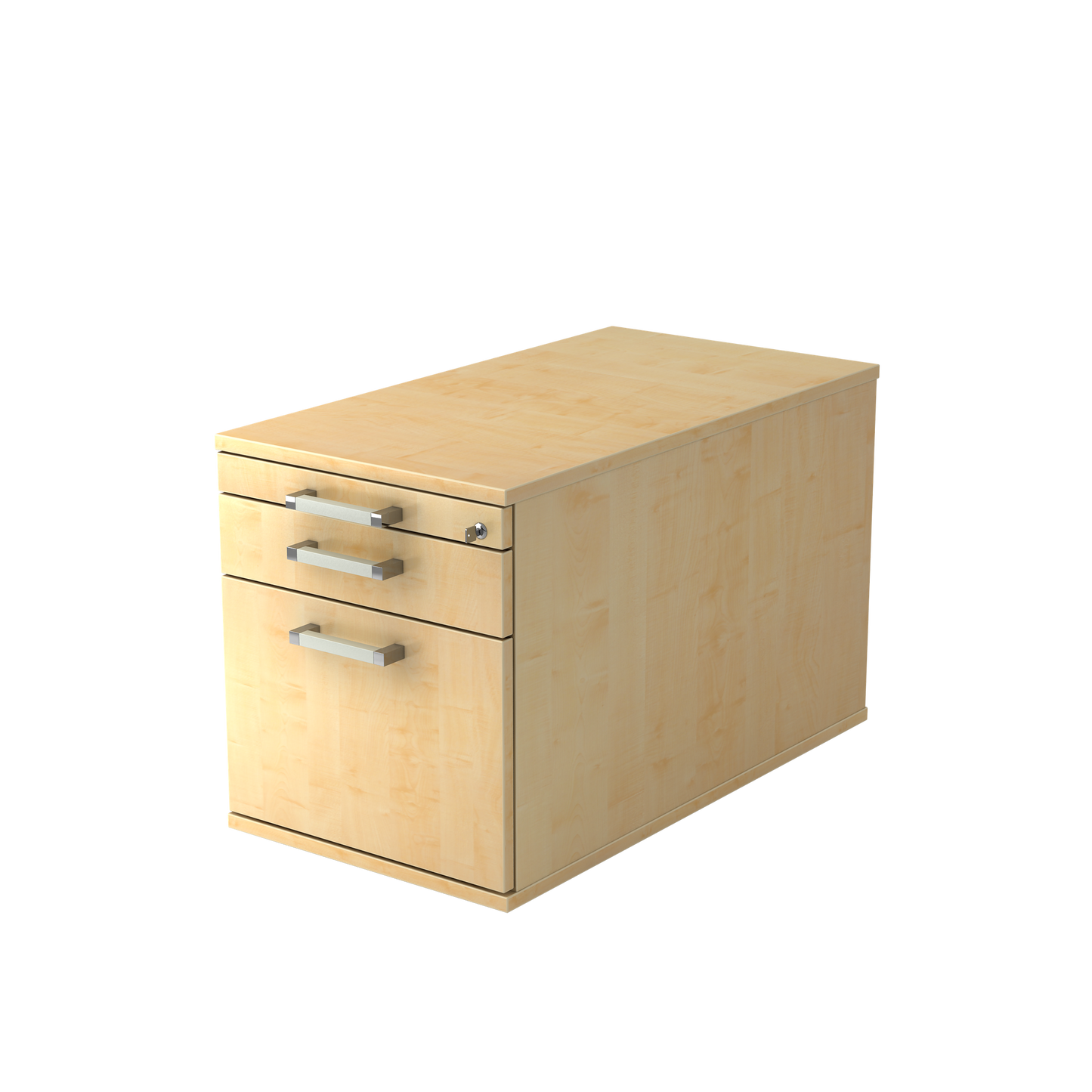 MC MyContainer mit Bügelgriffen und Hängeregister - Ahorndekor - 6007675