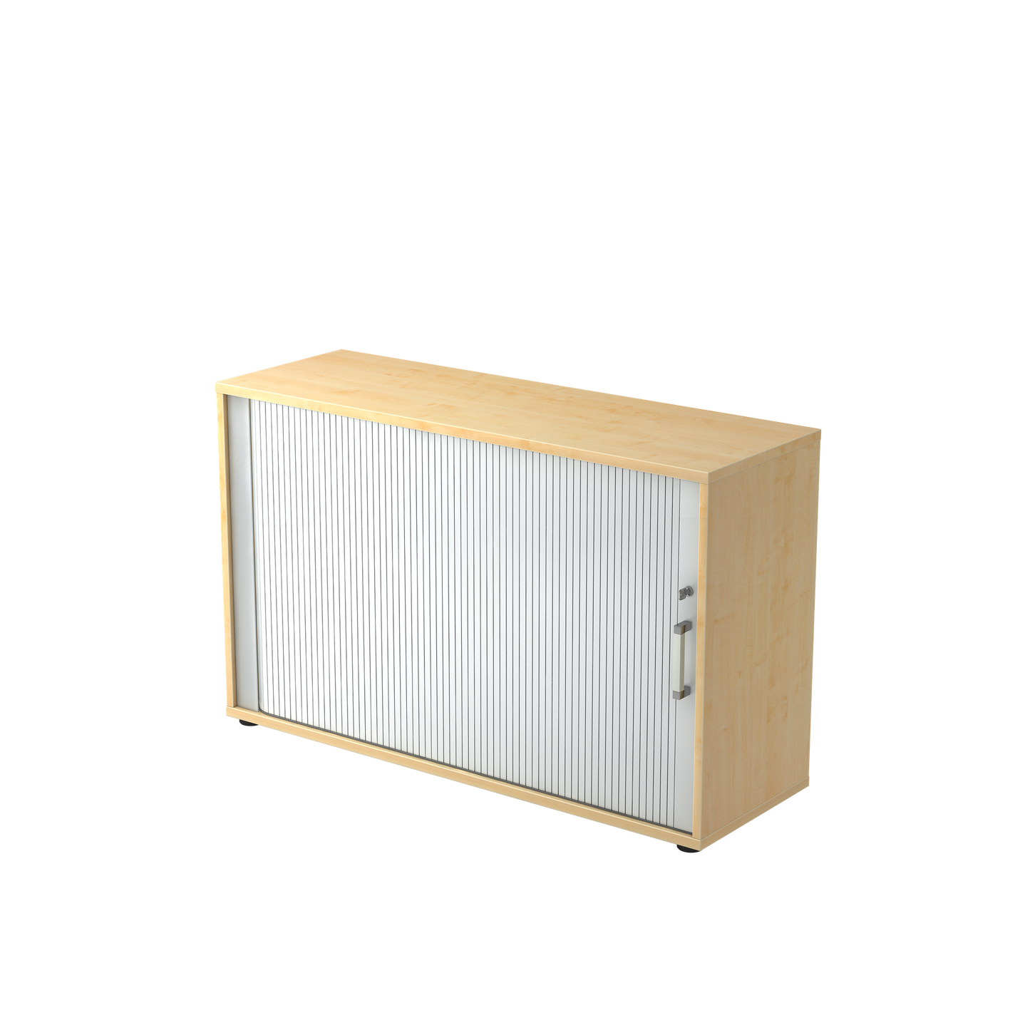 MC MyLateral für 2 Ordner-Reihen - 1200mm breit - mit Bügelgriff - Ahorndekor - 6007759