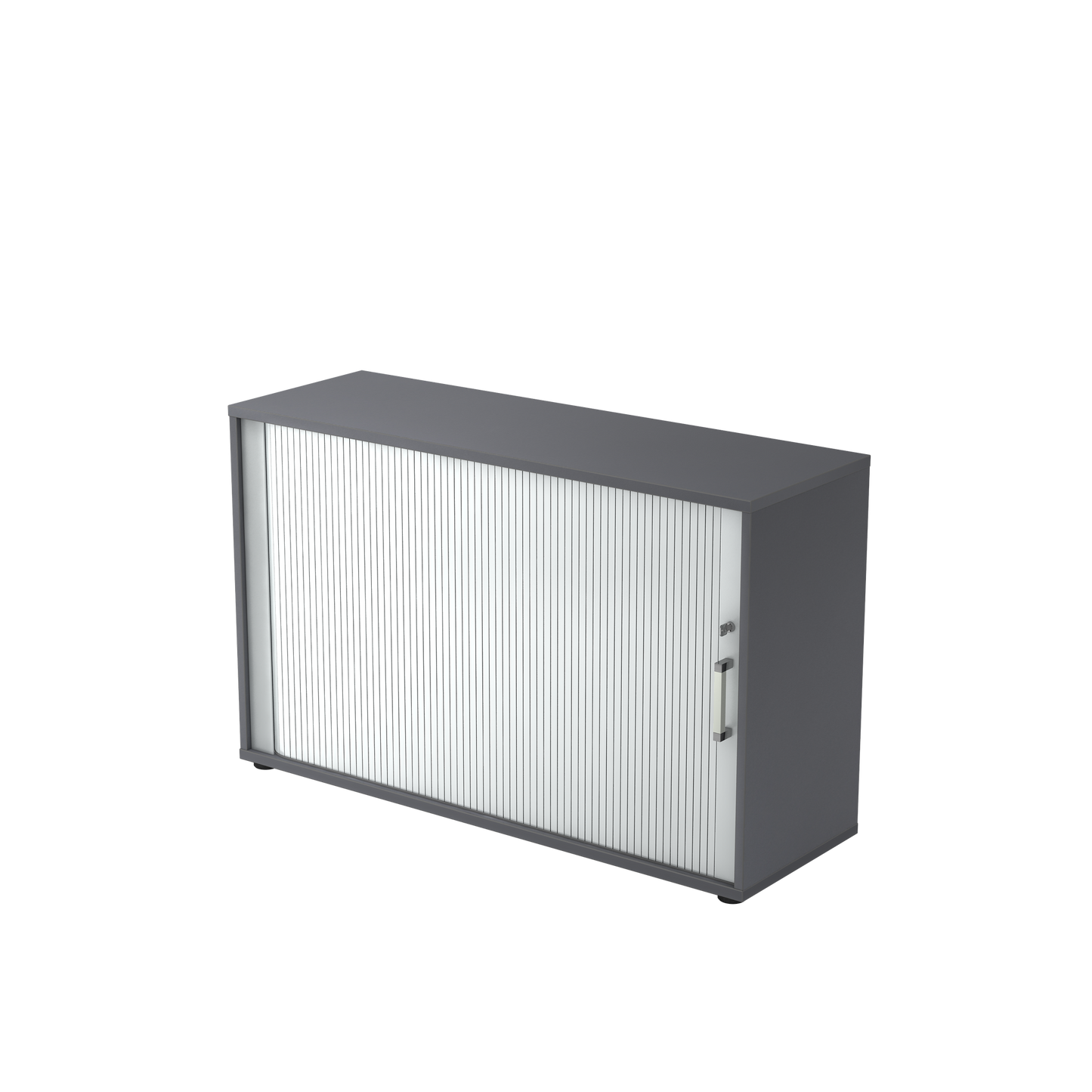 MC MyLateral für 2 Ordner-Reihen - 1200mm breit - mit Bügelgriff - Graphit - 6007762