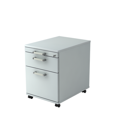 MC MyContainer Rollkorpus mit HR-Auszug Grau mit Standard Griff - 6007771