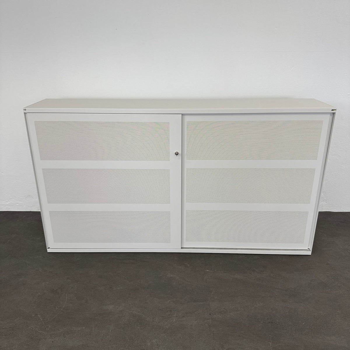 Lista Office LO One Schiebetür-Aktenschrank aus Metall weiss - 6007964