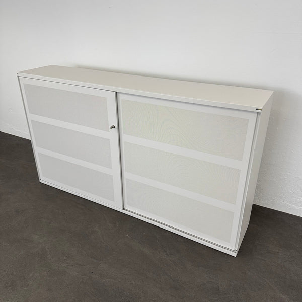 Lista Office One Schiebetür-Aktenschrank 3-OH - 2000 mm breit - mit Schlüssel