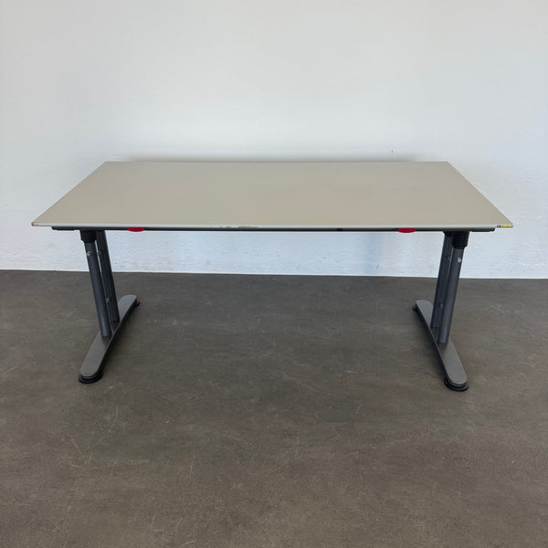 Ergodata System Desk Schreibtisch 1600 x 800 mm - Grau