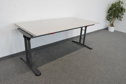 Ergodata System Desk Schreibtisch 1600 x 800 mm - Grau