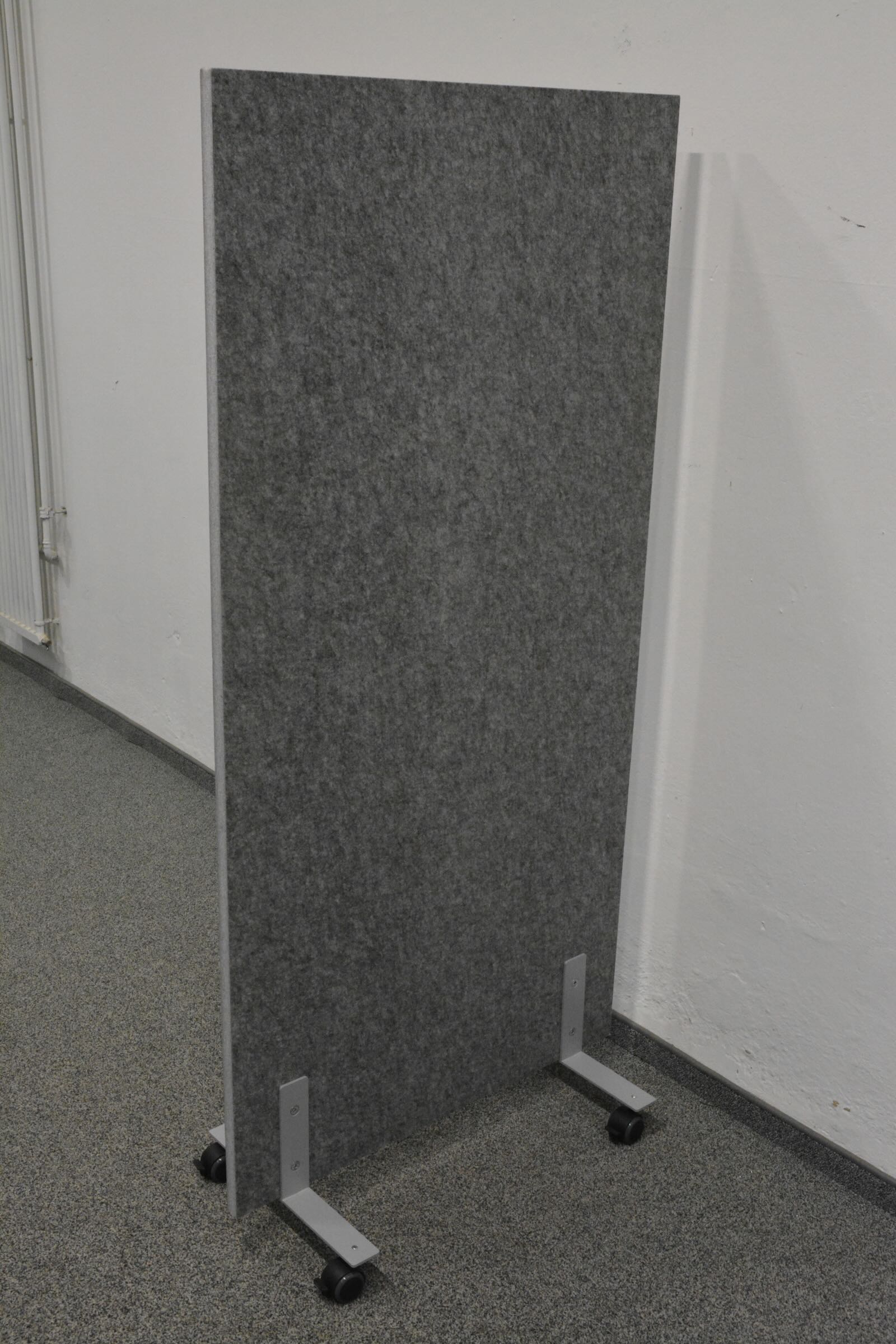 MyWall Trennwand mit Rollen Ansicht von hinten - 6008098