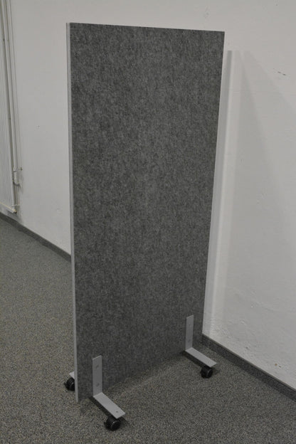 MyWall Trennwand mit Rollen Ansicht von hinten - 6008098