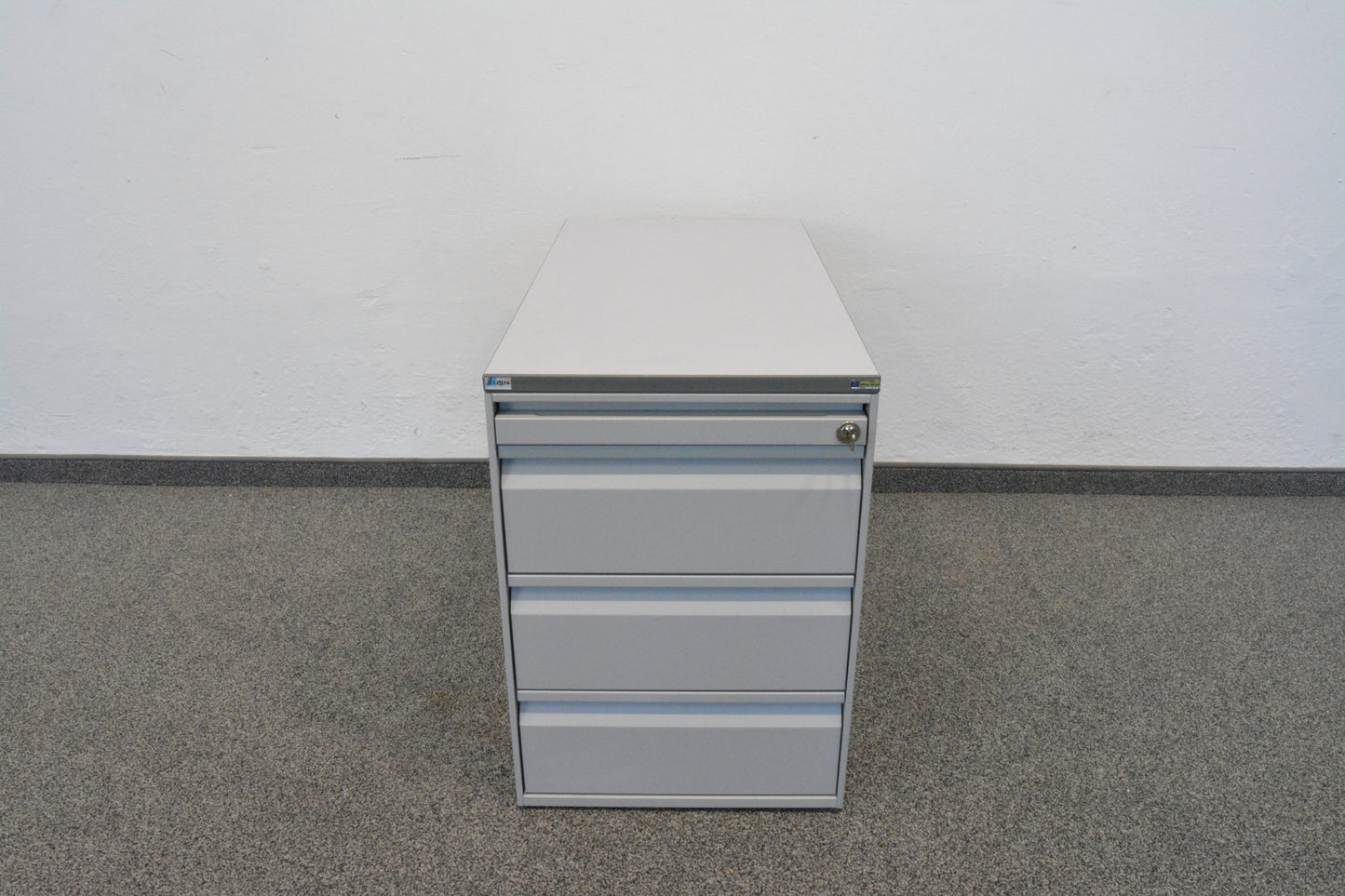 Lista Office Serie L Unterstell-Korpus in Silbergrau