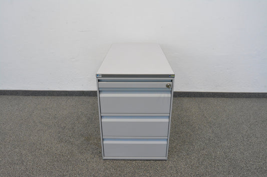 Lista Office Serie L Unterstell-Korpus in Silbergrau