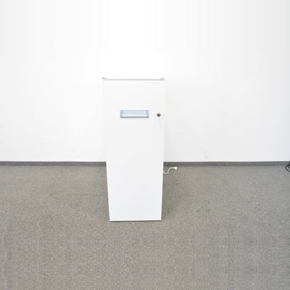 ZKD Apothekerschrank Spanplatte weiss geschlossen von vorne - 6011113