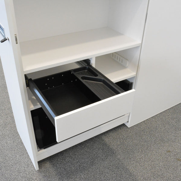 ZKD Apothekerschrank für Anbau Links an Schreibtische