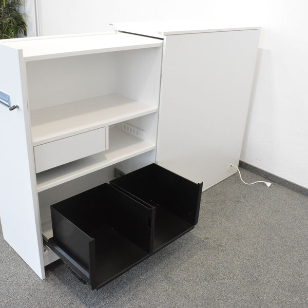 ZKD Apothekerschrank für Anbau Links an Schreibtische