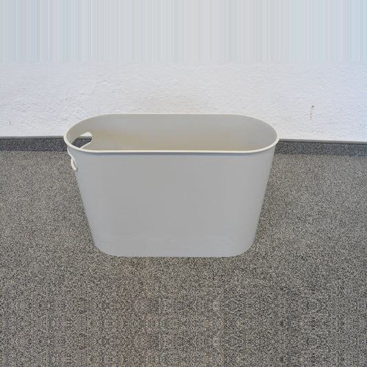 Helit Altpapiersammler “The Oval” seitliche Ansicht