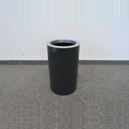 Helit Abfalleimer “The Architect” aus schwarzem Kunststoff