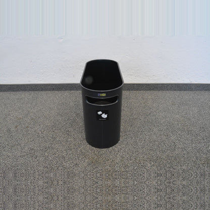 Helit Altpapiersammler "the oval" 2 Stück von vorne - 6011321