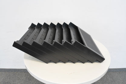 Häfele Schubladen-Einsätze Kunststoff Schwarz - 6011421