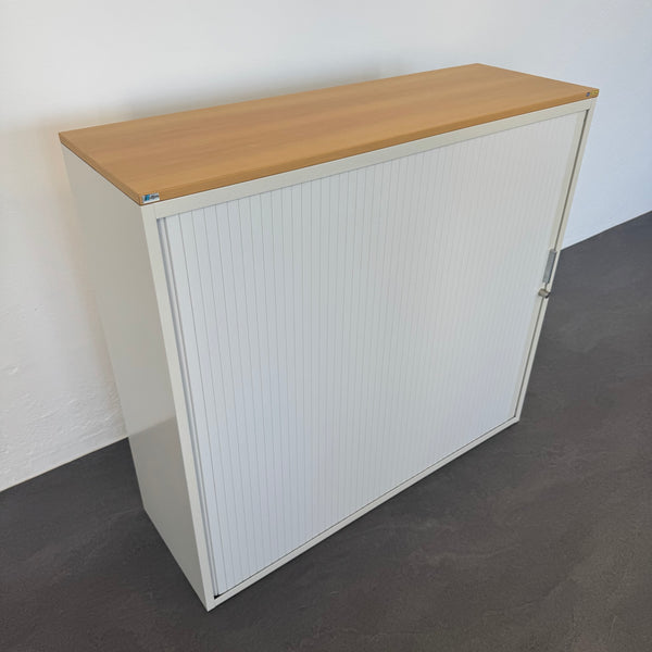 Lista Office LO Storage Lateralschrank 3-OH - 1200mm - Weiss - ohne Schlüssel
