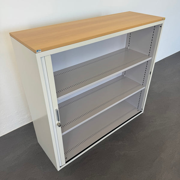 Lista Office LO Storage Lateralschrank 3-OH - 1200mm - Weiss - ohne Schlüssel