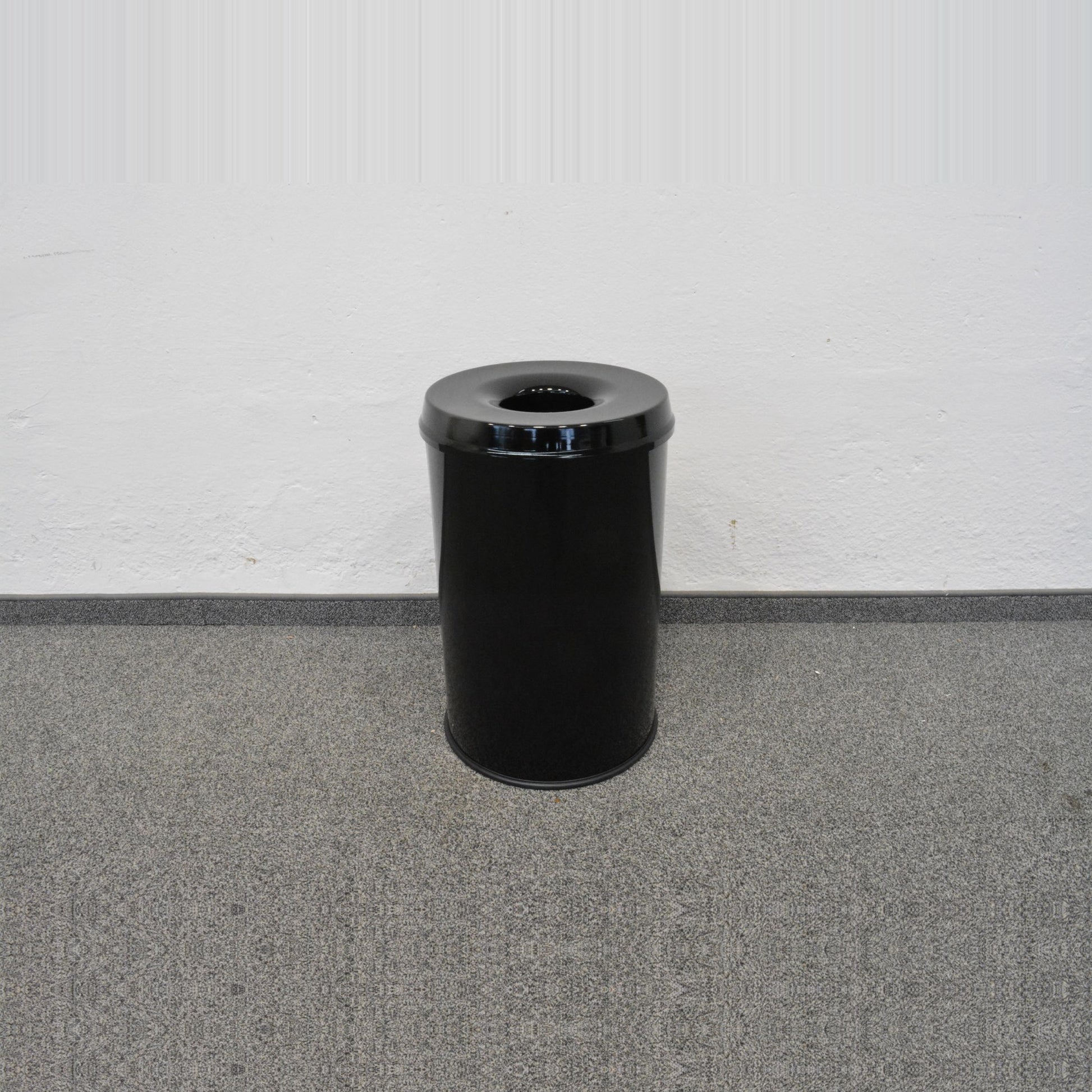Helit Abfalleimer "the Guardian" Metall Schwarz - 6011568