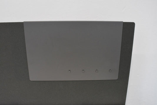 Lista Office One Magnetwand Metall Anthrazit