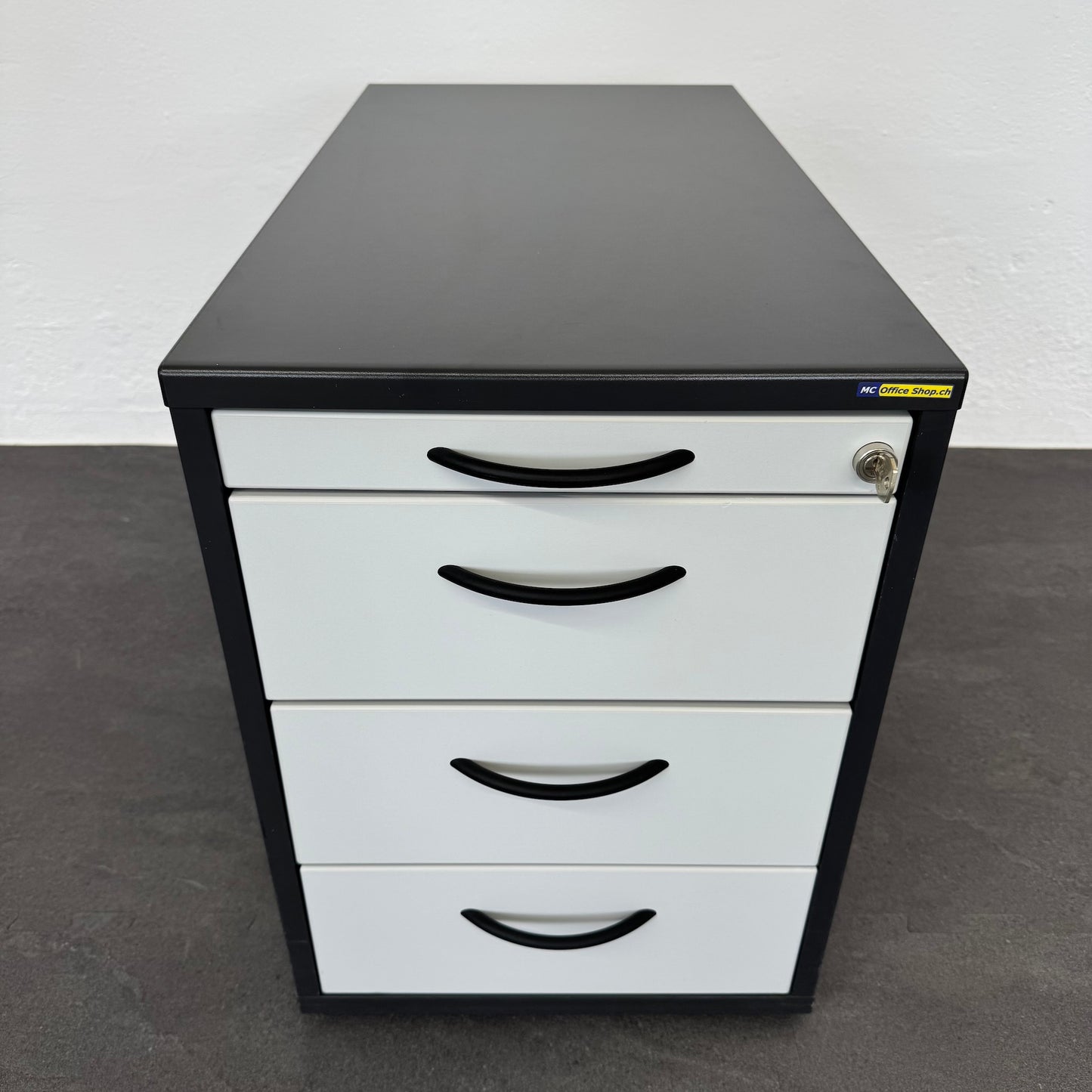 Elan Euroffice Unterstell-Korpus Anthrazit und Lichtgrau