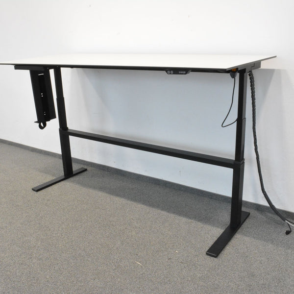 Lista Office Choice Sitz-Steh Schreibtisch 2200x900mm mit Vollkernplatte