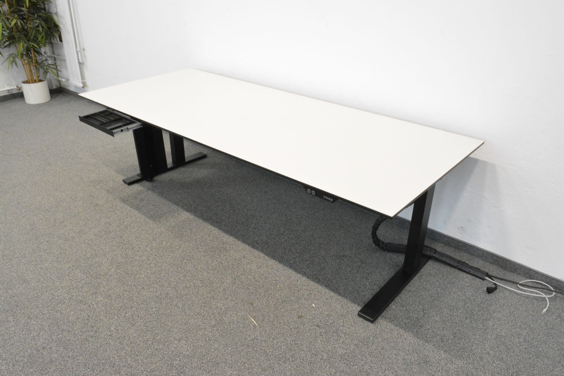 Lista Office LO Choice Sitz-Steh Schreibtisch mit Stiftschublade - 6012868