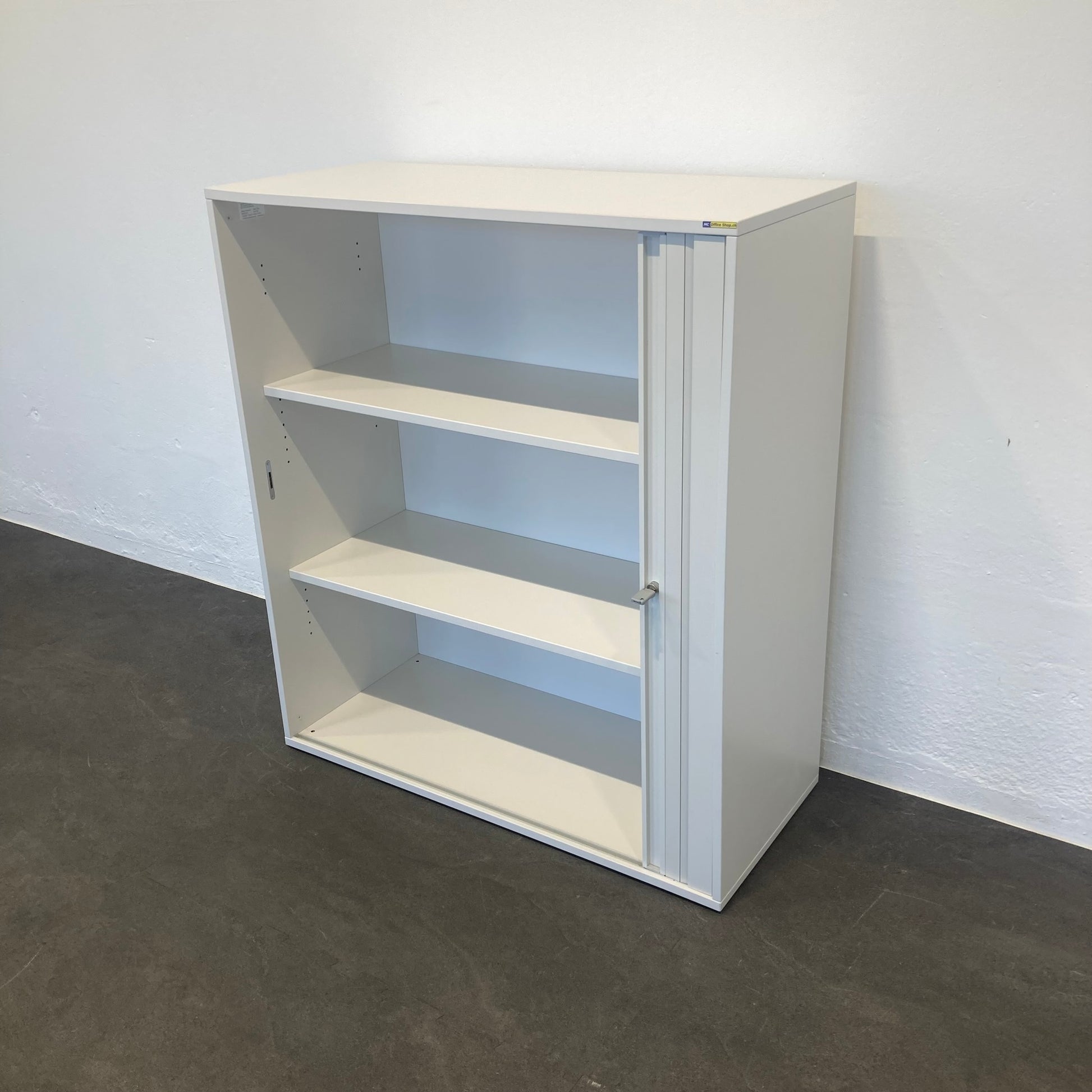 Haworth Be_Hold Elements Lateralschrank offen von der Seite - 6013162
