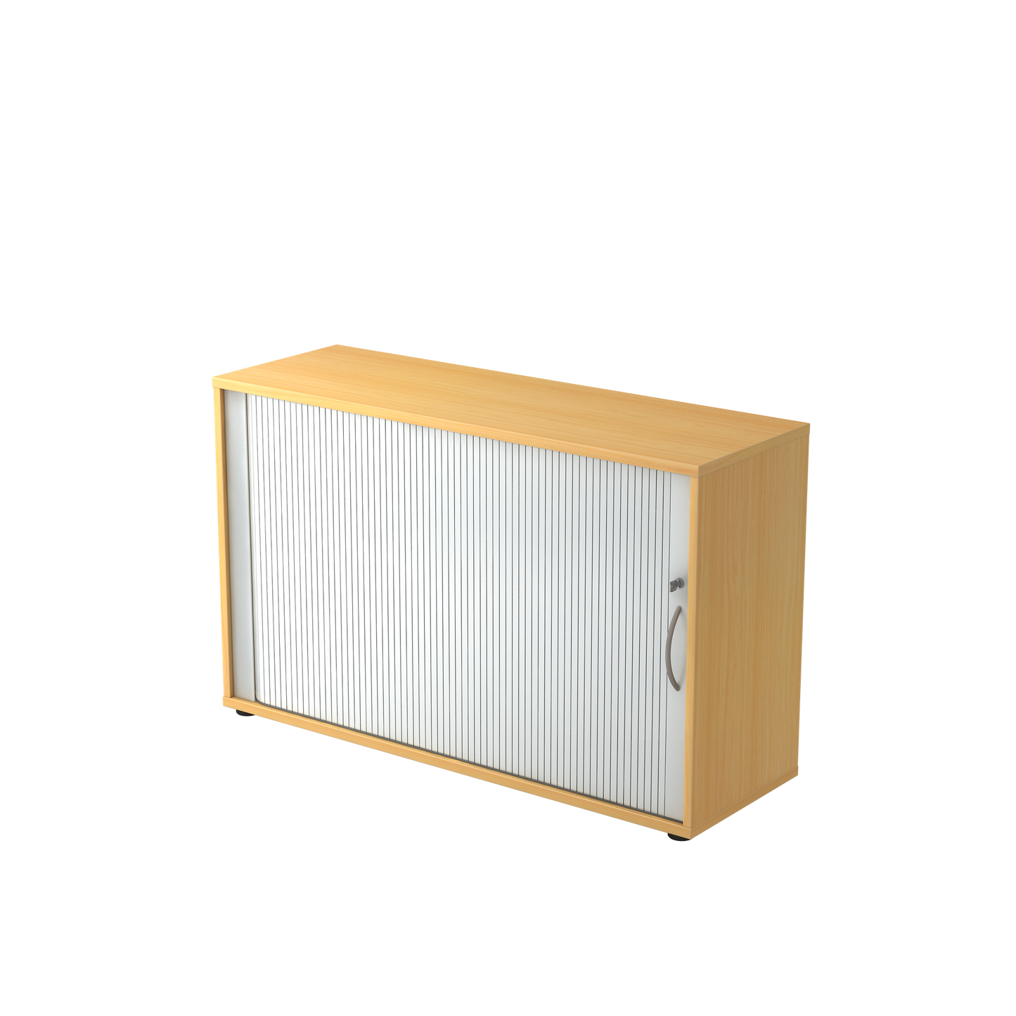 MC MyLateral für 2 Ordner-Reihen - 1200mm breit - mit Bogengriff - Buchendekor - 6013186