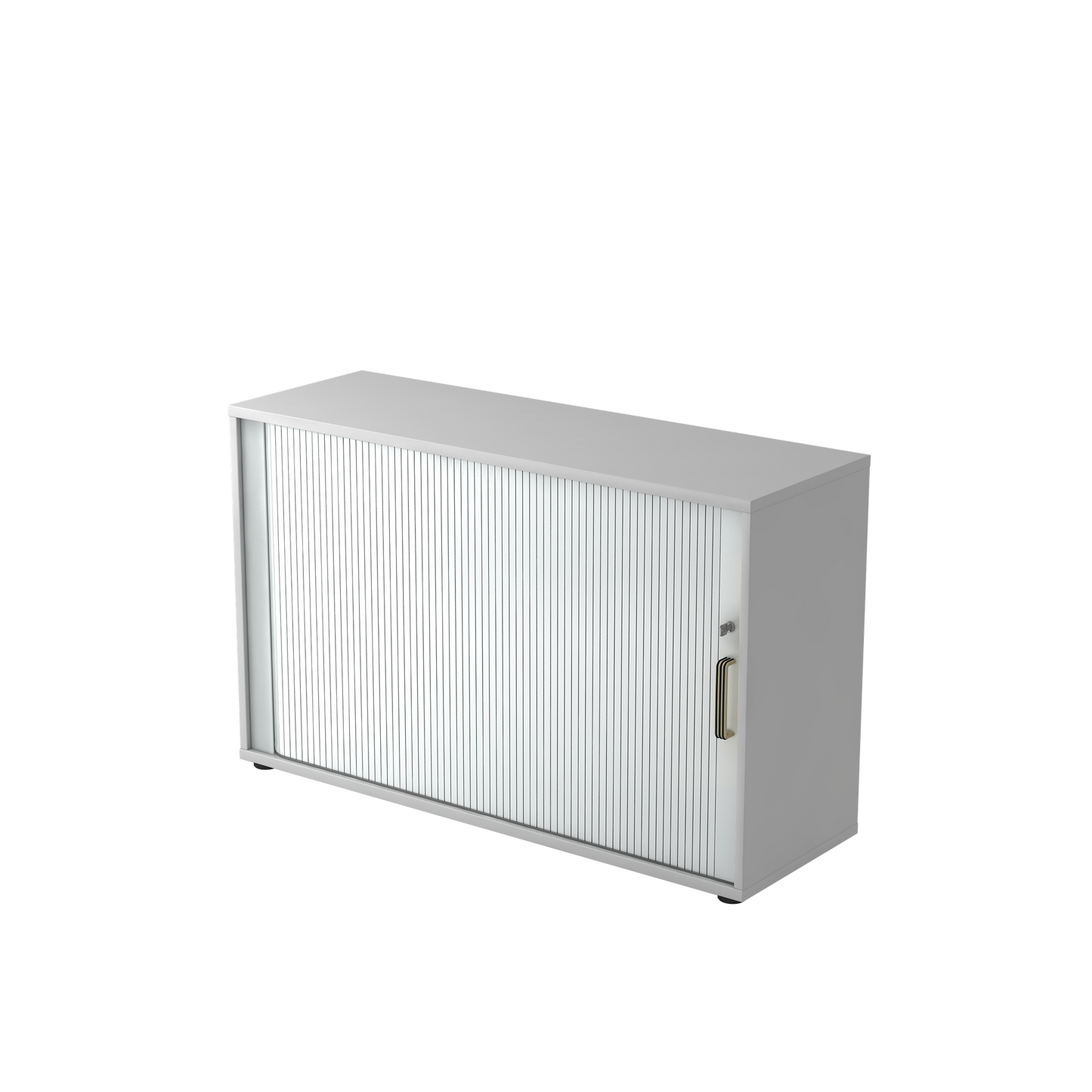 MC MyLateral für 2 Ordner-Reihen - 1200mm breit - mit Streifengriff - Grau - 6013195