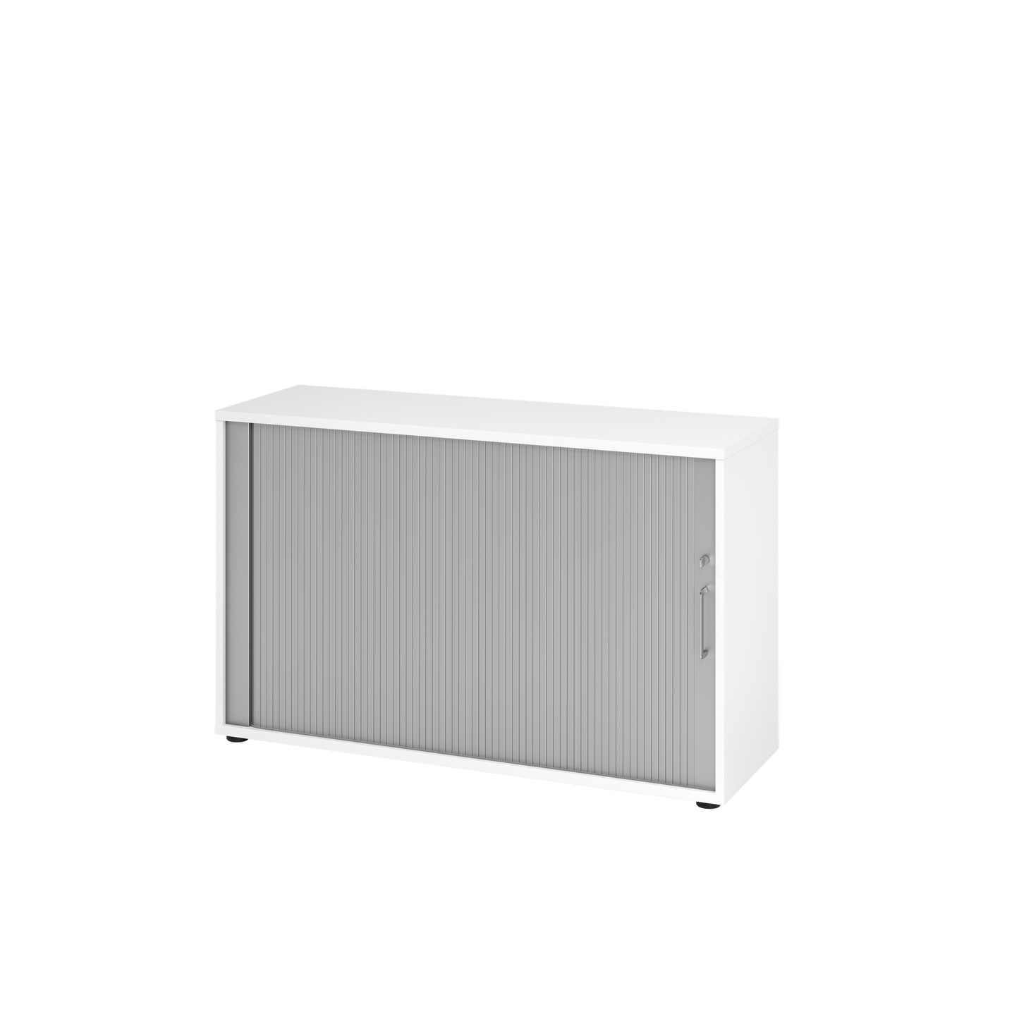 MC MyLateral für 2 Ordner-Reihen - 1200mm breit - mit Flachgriff - Weiss - 6013343