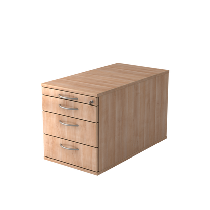 MC MyContainer mit Bogengriffen und 4 Schubladen - Nussbaumdekor - 6014769