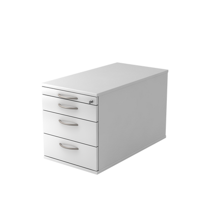 MC MyContainer mit Bogengriffen und 4 Schubladen - Weiss - 6014770