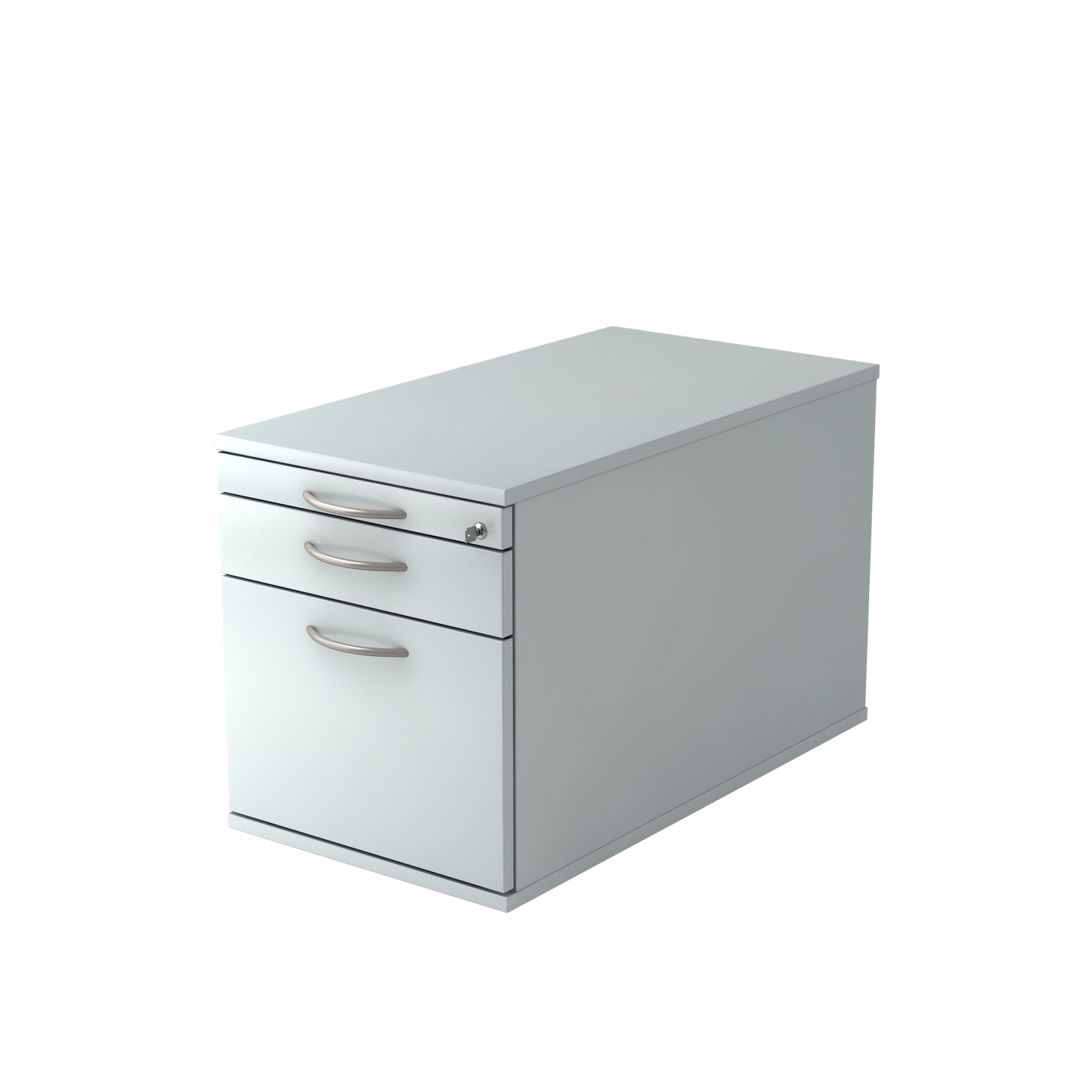 MC MyContainer mit Bogengriffen und Hängeregister - Grau - 6014785