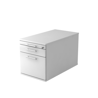 MC MyContainer mit Relinggriffen und Hängeregister - Weiss - 6014800