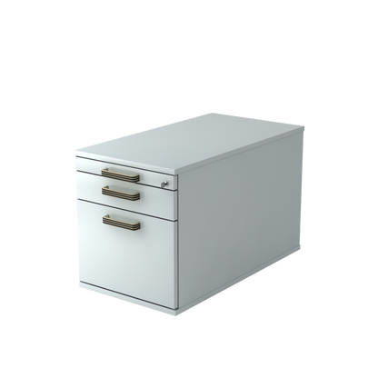 MC MyContainer mit Streifengriffen und Hängeregister - Grau - 6014803