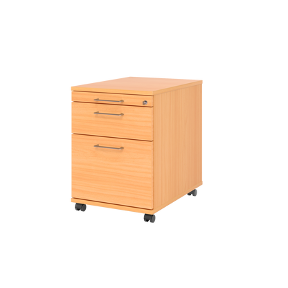 MC MyContainer Rollkorpus mit HR-Auszug Buchendekor mit Flachgriff - 6014811