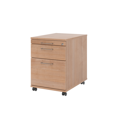 MC MyContainer Rollkorpus mit HR-Auszug Nussbaumdekor mit Flachgriff - 6014812